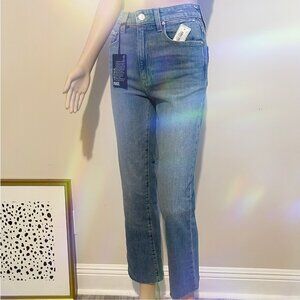 *BNWT* Paige Jeans Courtney high rise relaxed fit ankle flare Crop Size 24